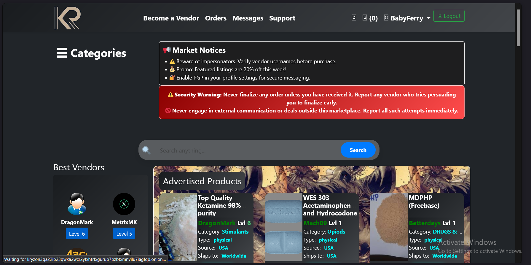 Kryzon Market